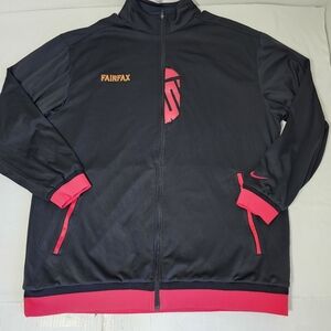 Vtg Nike LB23 Lebron MJ Fairfax Zip Jacket L Mens retro Deadstock USA Made 2xlt